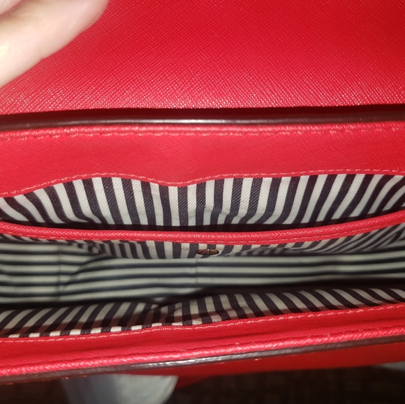 Kate Spade Red Crossbody Purse - Picture 8 of 10